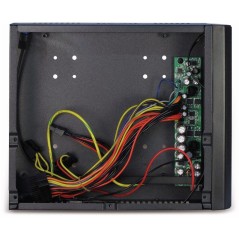 Inter-Tech JX-500 Mini ITX Case - Compact Design, No Power Supply, Sleek Black Finish - Perfect for Your Build!